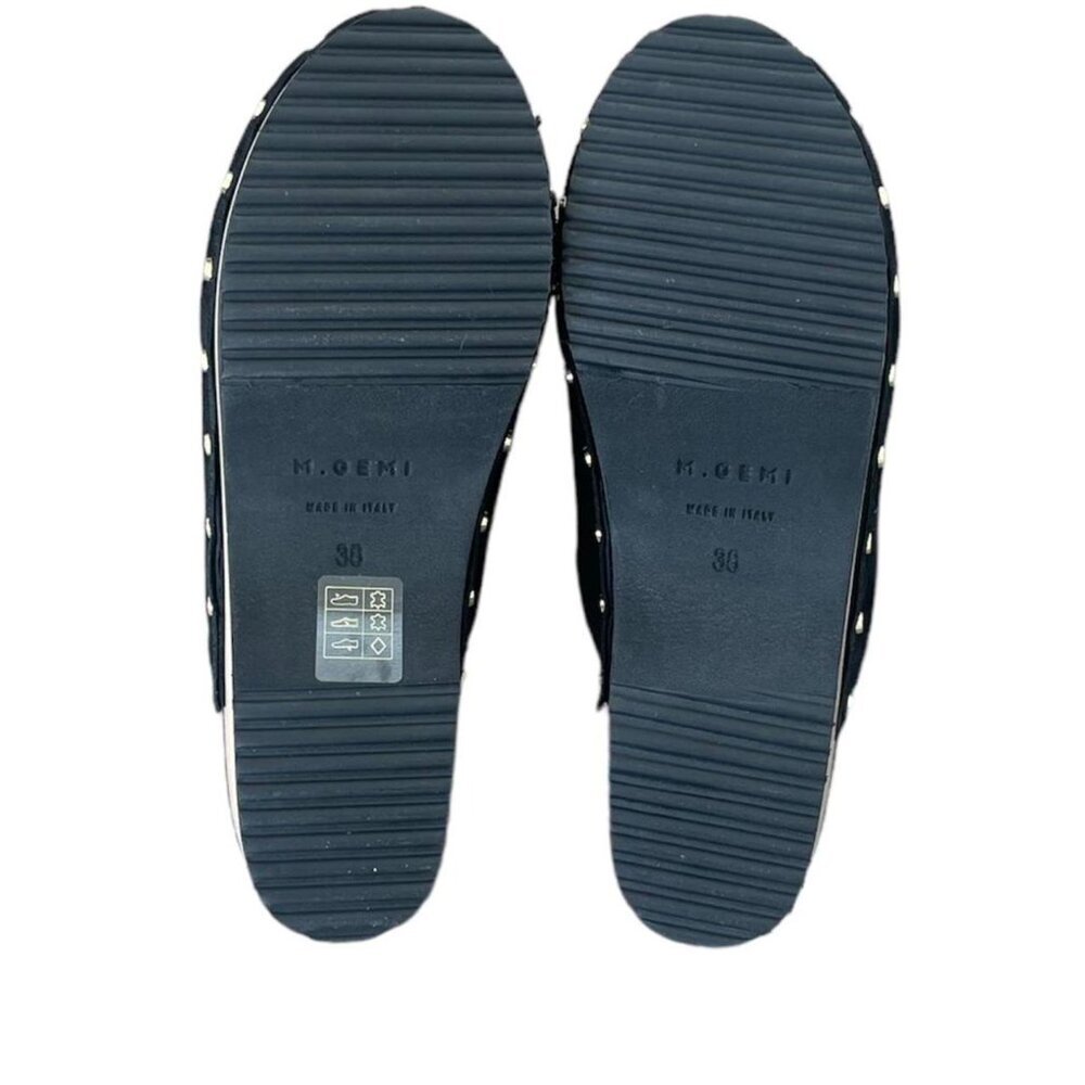 M.Gemi The Greta Black Suede Clogs | Women’s Size 7 - Picture 5 of 5